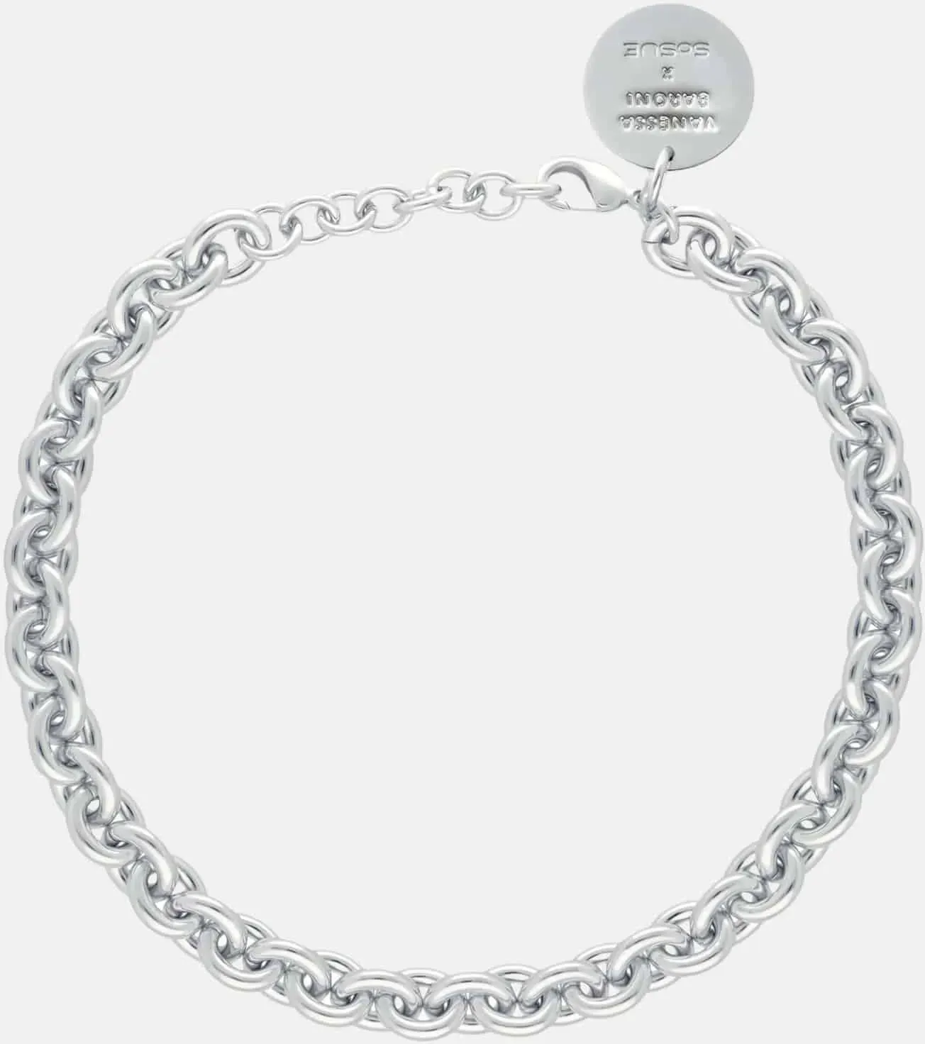 VB x SoSUE Bubble Necklace Silber Silber