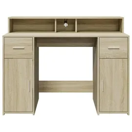 vidaXL Schreibtisch Sonoma Eiche