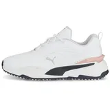 Puma GS-Fast Golfschuh, white/navy/pink