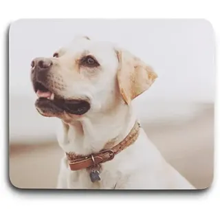 Personalisierbares Mousepad mit eigenen Fotos, Texten und Logos selbst gestalten - ca. 23 x 19 cm - Rutschfestes, Flexibles Gummipad mit Stoff-Oberfläche