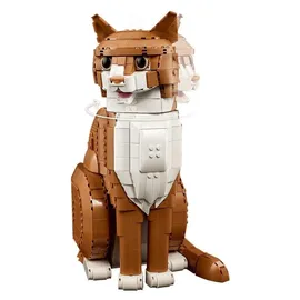 LEGO Ideas Orangefarbene Katze 21376