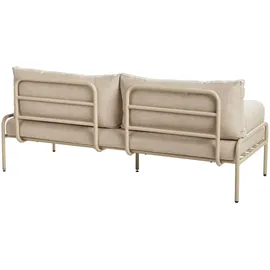 Beliani Gartenbank 190 x 78 x 77 cm Beige