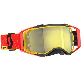Scott Prospect 6 Days 2024 ESP, Crossbrille verspiegelt - Rot/Gelb Gelb-Verspiegelt - Einheitsgröße