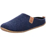 ROHDE Herren Pantoffel Filz Hausschuh Tivoli-H 6925, Größe:47 EU, Farbe:Blau