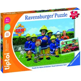 Ravensburger tiptoi Puzzle für kleine Entdecker: Feuerwehrmann Sam