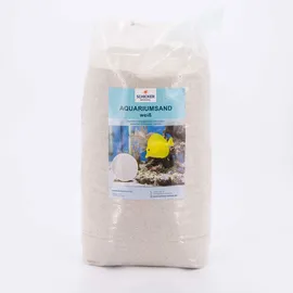 Schicker Mineral Aquariumsand weiß 0,71-1,25 mm) - 25 kg, Sack