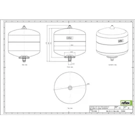 Reflex Refix DD 12 bar 12 l Weiß