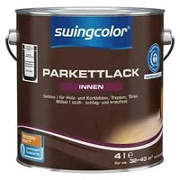 swingcolor Parkettlack 6181.D004.0000 (Farblos, Seidenmatt, 4 l, Wasserbasiert)