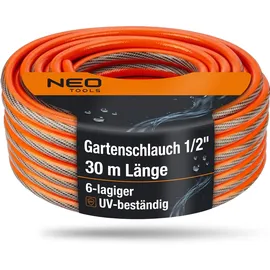 Neo Tools Gartenschlauch 1/2 Zoll 30 m orange