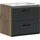 WELLTIME Waschbeckenunterschrank FLORENZ 60 x 53 cm Schwarz