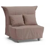 Xxxl Schlafsessel, Taupe, Holz, 90x85x85 cm, Wohnzimmer, Sessel, Schlafsessel