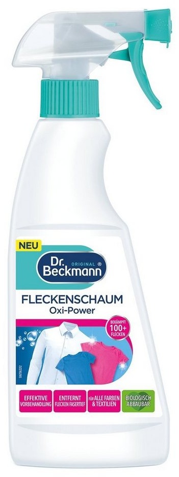 Dr. Beckmann Fleckenschaum Oxi-Power, Fleckentferner, für alle Farben, 500ml Polsterreiniger (1-St)