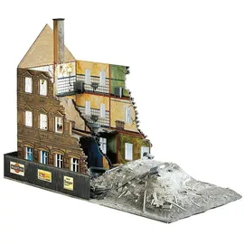 FALLER Abbruchhaus mit Bagger 130466 H0