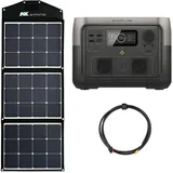 ECOFLOW River 2 0% MwSt §12 III UstG Max 512Wh Portable Powerstation mit 100W So...