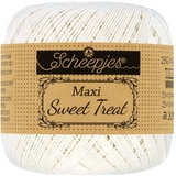 Scheepjes - Scheepjes Maxi Sweet Treat 105 Braut Weiss Garn - 1x25g