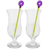 LEONARDO Gläserset - Cocktail Bar 4tlg. Glas Transparent Klar