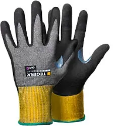 TEGERA Schnittfest Infinity 8807 Arbeitshandschuhe Nitril Grau Extra Large (XL) 6 Paar