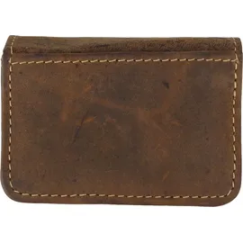 GREENBURRY Vintage Geldbörse Leder braun