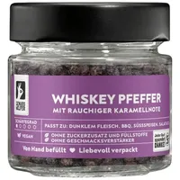 Bremer Gewürzhandel Gewürz Whiskey Pfeffer, ganz, Tellicherry Pfeffer, im Glas, 55 g