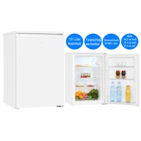 Exquisit Vollraum-Kühlschrank 131 L Nutzinhalt Weiß freistehend Kühlschrank