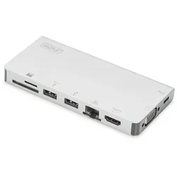 DIGITUS Universal USB-C Multiport Dock 8 Port USB-C