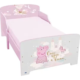 cijep Kinderbett Peppa Pig 140 x 70 cm Holz rosa