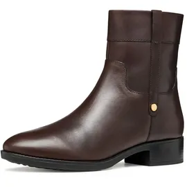 GEOX WOMAN D FELICITY ANKLE BOOTS DK BROWN 40_EU
