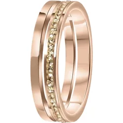 Lucardi Ringe Stahl Rose - 63mm Herren 