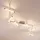 LINDBY Pilou 6 x 3,2 W dimmbar chrom/silber