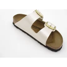 Birkenstock Arizona Big Buckle Birko-Flor graceful pearl white 38