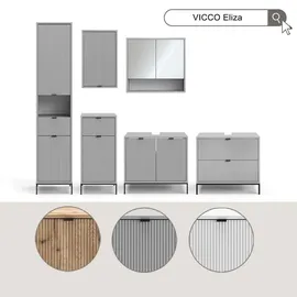 Vicco Waschbeckenunterschrank Eliza Weiß 70 x 63 cm mit 2 Türen