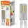 LEDVANCE LED Stiftsockellampe 4,5W G9 warmweiß 600 lm