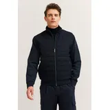 Bugatti Regular Fit Sweatjacke Herren Blau 3XL