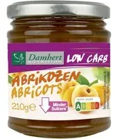 Damhert Confiture Diététique Abricot Tagatose Crème 210 g