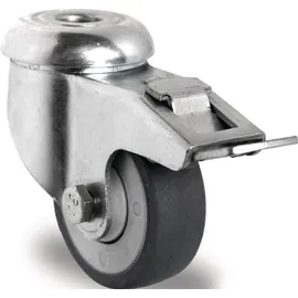 PROMAT Lenkrolle 100 kg Grau