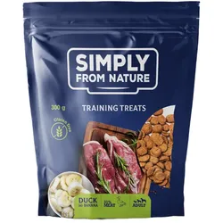 SIMPLY FROM NATURE Trainingsleckerbissen mit Entenfleisch und Banane 300 g