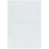 KADIMA DESIGN Teppich Shaggy Weiß 150 x 80 cm