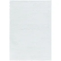 KADIMA DESIGN Teppich Shaggy Weiß 150 x 80 cm