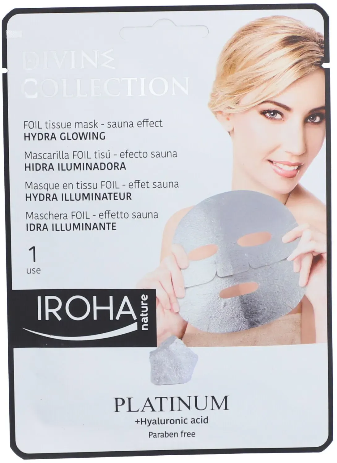 Iroha Nature Divine Collection Hydra Illuminating Mask Platinum