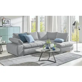 Switch Eckcouch Flachgewebe 3-Sitzer Blau