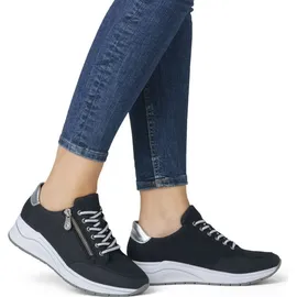Rieker Sneaker Damen Blau/Silber 42