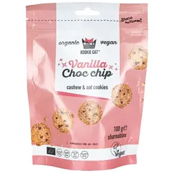 Kookie Cat Mini Cookies Vanilla Choc chip bio