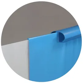 Steinbach Rundfolie blau Ø 3,60 m x 0,90 m