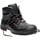 ELTEN RENZO XW Mid ESD S3 Damen und Herren, Leder, Stahlkappe, leicht, robust, Schwarz,