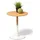 M2 Kollektion Beistelltisch rund Braun Eiche 46 x 40 cm