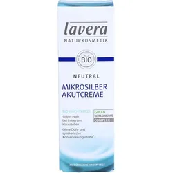 LAVERA Neutral Akutcreme mit Mikrosilber 75 ml