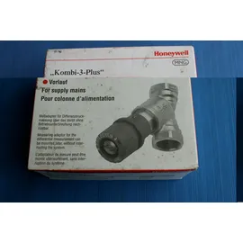 Honeywell Resideo Strangabsperrventil Kombi-3-Plus Messing, Muffe, DN 15 V5000Y0015