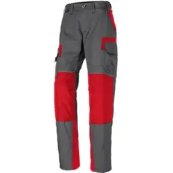 Kübler INNOVATIQ Damenhose anthrazit/mittelrot Groesse 34