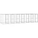 vidaXL Hundezwinger 16,94 m2 Stahl