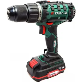 Parkside PARKSIDE® 20V 2in1 Akku Bohrschrauber Set »PABS 20-Li G8«, mit 2 Akkus, Ladegerät, Zubehörset, Akkuschrauber